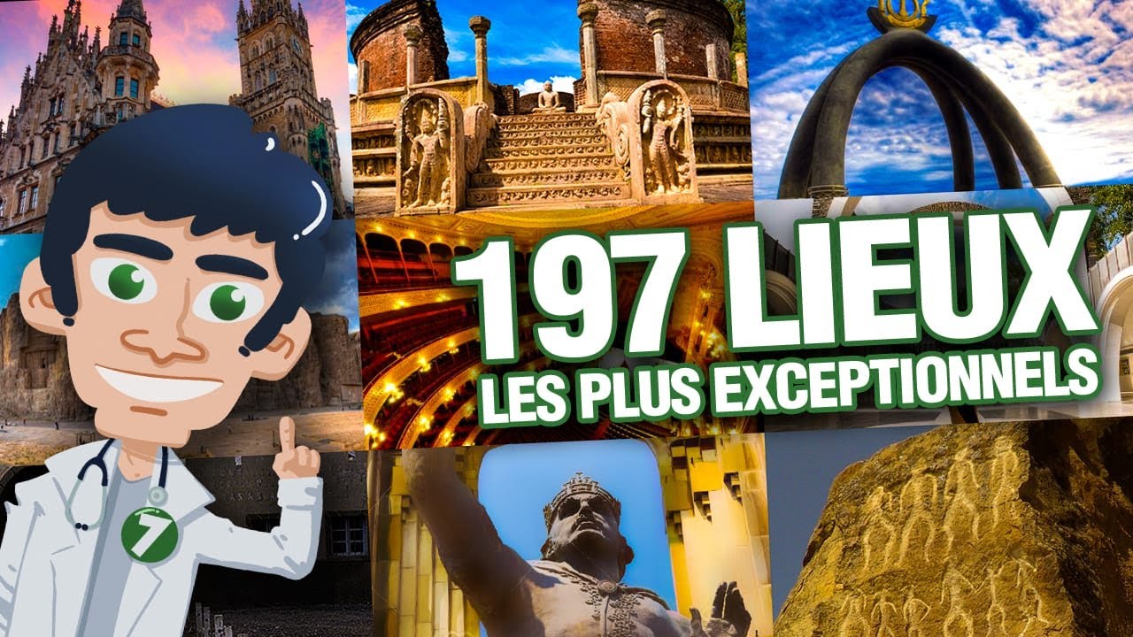 197 lieux les plus exceptionnels et symboliques du monde cultura youtube thumbnail