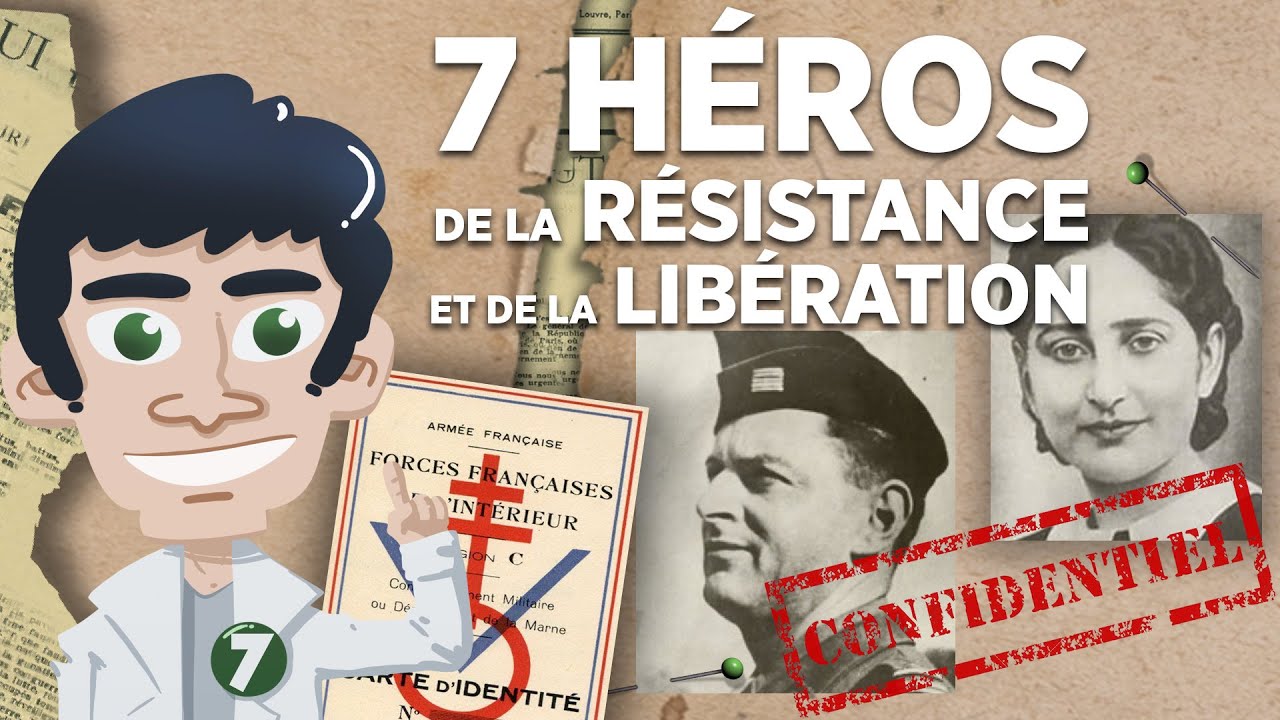 7 heros de la resistance et de la liberation cultura youtube thumbnail