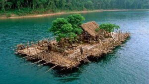 Lire la suite à propos de l’article Man Builds MASSIVE Floating Bamboo ISLAND | From Start to Finish by @7Asian