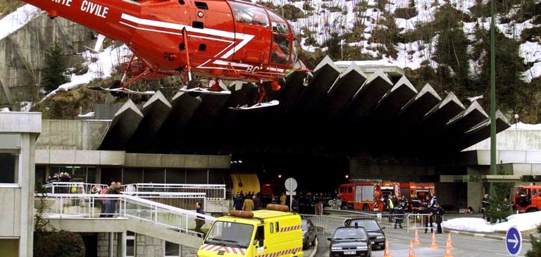 incendie du tunnel du Mont-Blanc