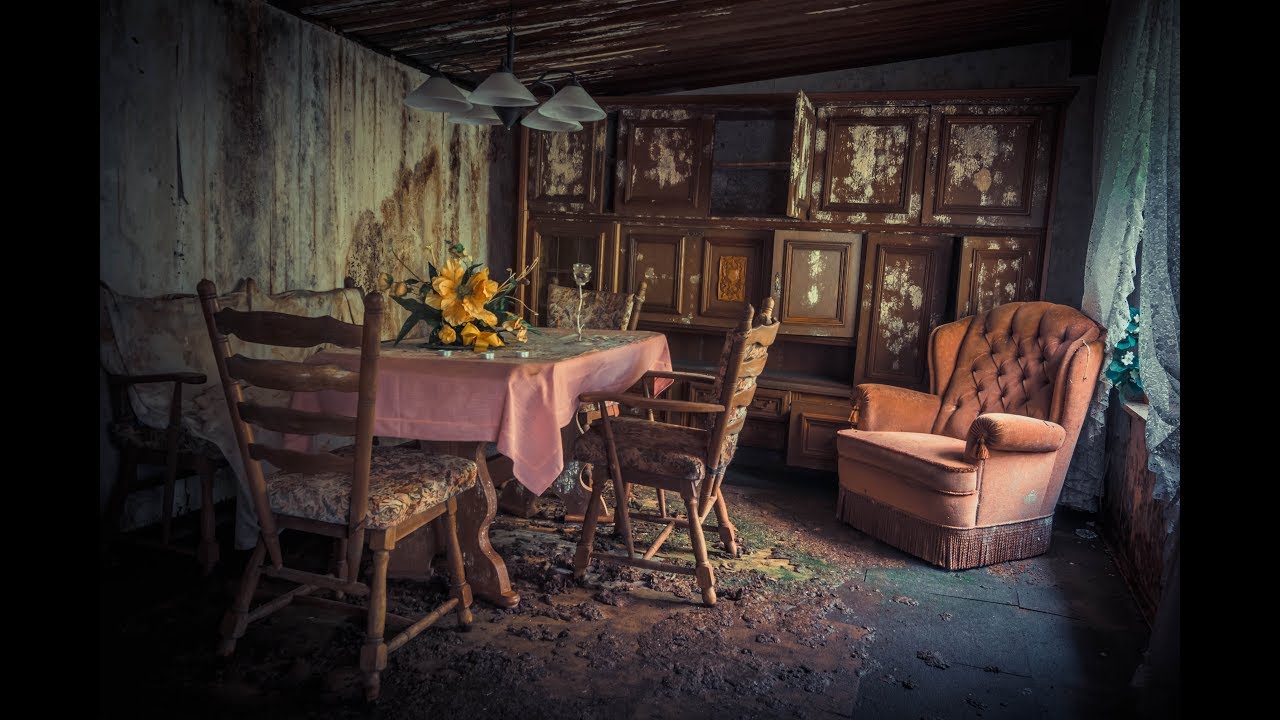 Maison de vacances abandonnée